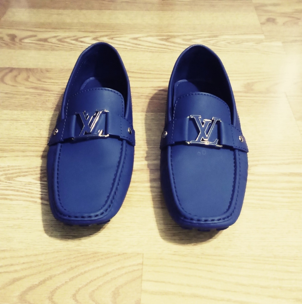Authentic Louis Vuitton Monte Carlo leather loafer